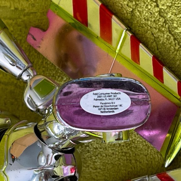 Disney on Ice Metallic Chrome Pixar Buzz Lightyear Toy Story Rare Action Figure - Picture 10 of 10